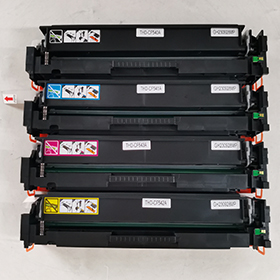 Toner cartridge CF540A CF541A CF542A CF543A for HP Color LaserJet Pro M254 M280 M281 TOHITA