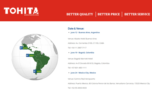 TOHITA Invites You to the RT VIP Imaging Expo-Americas 2025