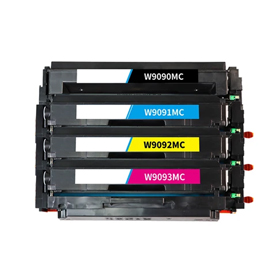 Toner cartridge W9090MC W9091MC W9092MC W9093MC for HP Color LaserJet Managed E45028