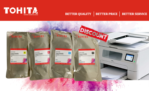 Unleash new-generation printing wiht OKI toner powder ·Sharp Resolution·Consistent Output·Easy Refil