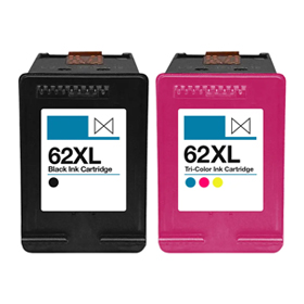 Ink cartridge 62XL for HP OfficeJet 200 250 258 5740 5741 5742 5743 5744 5745 5746 8040 8045 TOHITA