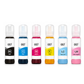 Ink 057 C13T09D100 for Epson EcoTank L18050 TOHITA